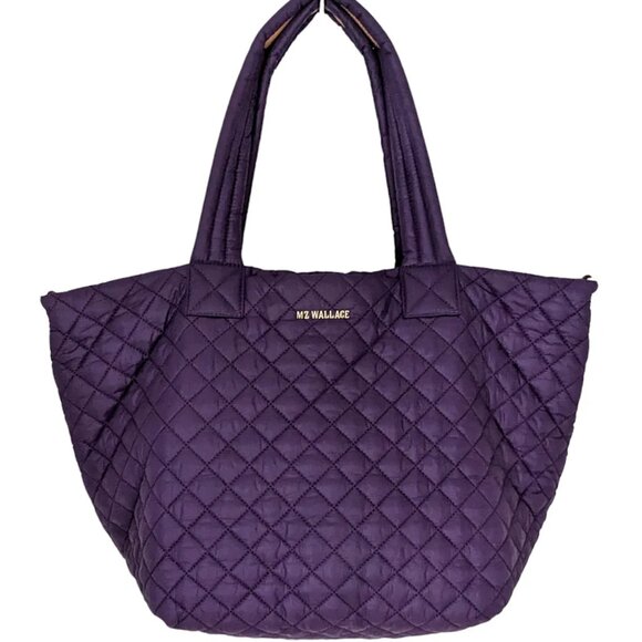 MZ Wallace Large Tote - Dark Purple - Picture 1 of 5